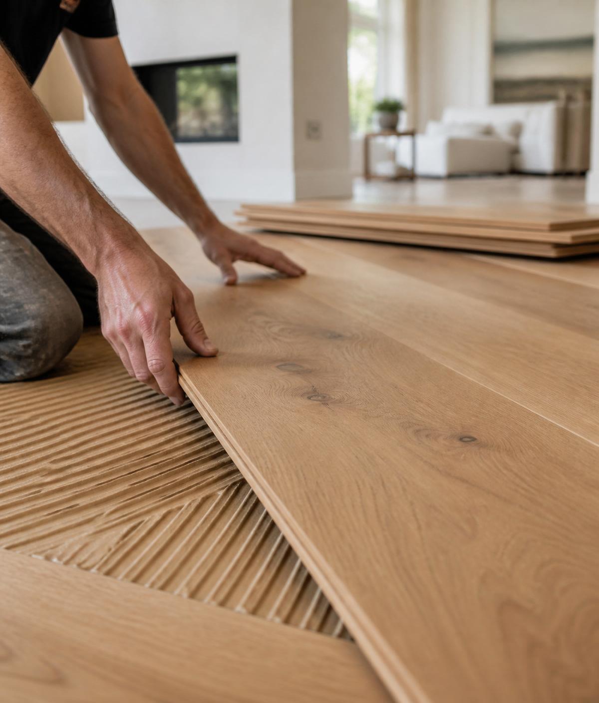 Close-up of careful craftsmanship on a Denver home installation